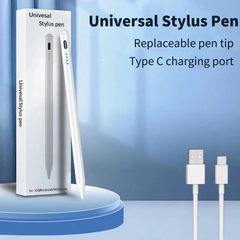 Samsung Tablet Accessories Pen - ปากกาสไตลัสอเนกประสงค์สำหรับแท็บเล็ต ปากกาสัมผัสสำหรับ iPad โทรศัพท์มือถือสำหรับ Huawei Lenovo
