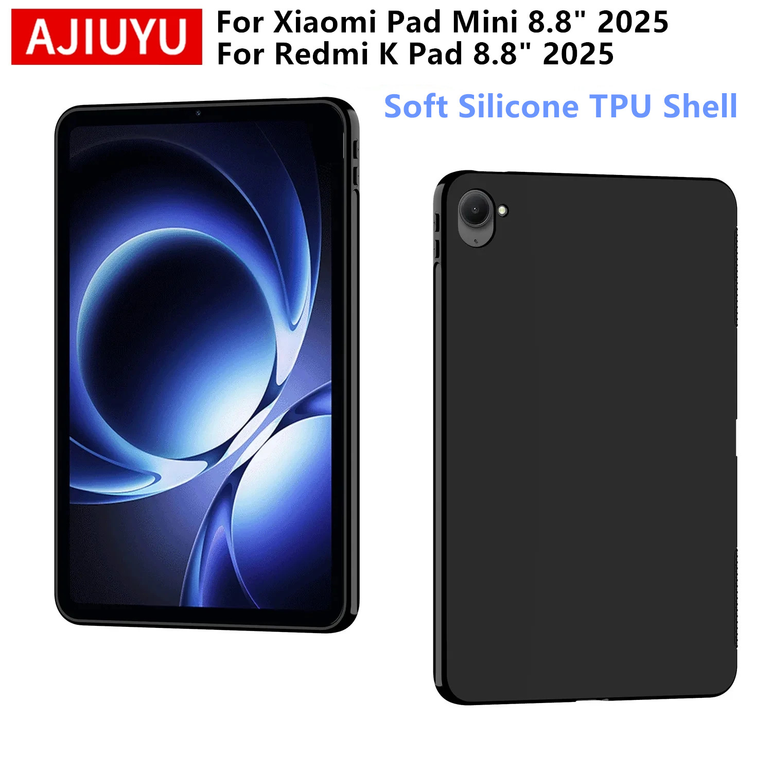 Redmi Tablet Accessories - เคสซิลิโคน TPU แบบนิ่มสำหรับ Redmi K Pad
