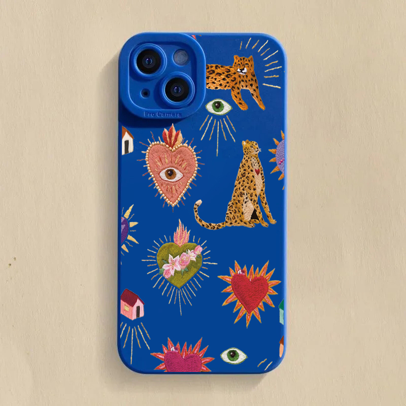 Samsung Galaxy A55 - เคสโทรศัพท์ลายดอกไม้และลายเสือดาวสำหรับ Samsung Galaxy S26 S25 Ultra