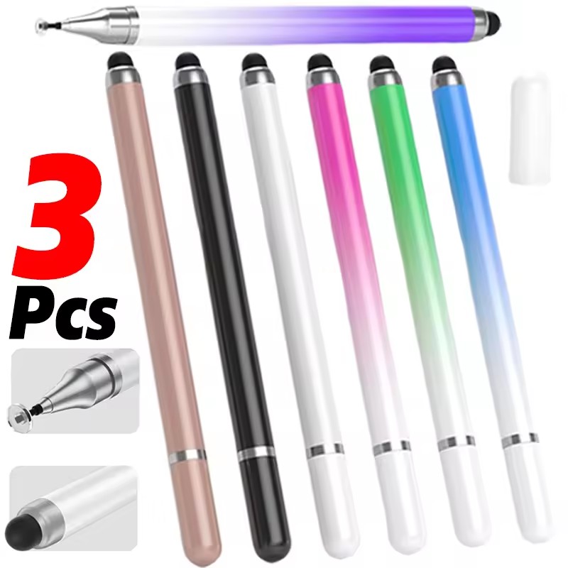Drawing Tablet Pen Accessories - ปากกาสไตลัสอเนกประสงค์ 2 in 1 สำหรับแท็บเล็ต มือถือ