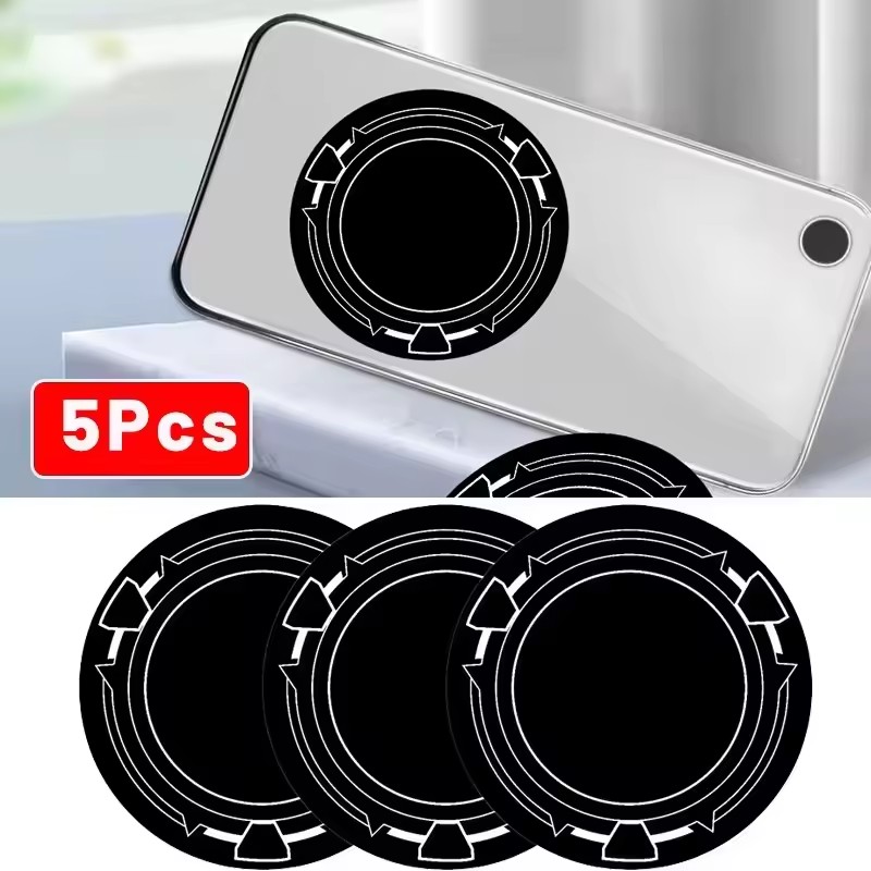 Tablet Car Accessories - แผ่นโลหะวงแหวนขนาด 6 ซม. สำหรับแม่เหล็ก Magsafe ที่ยึดติดในรถยนต์