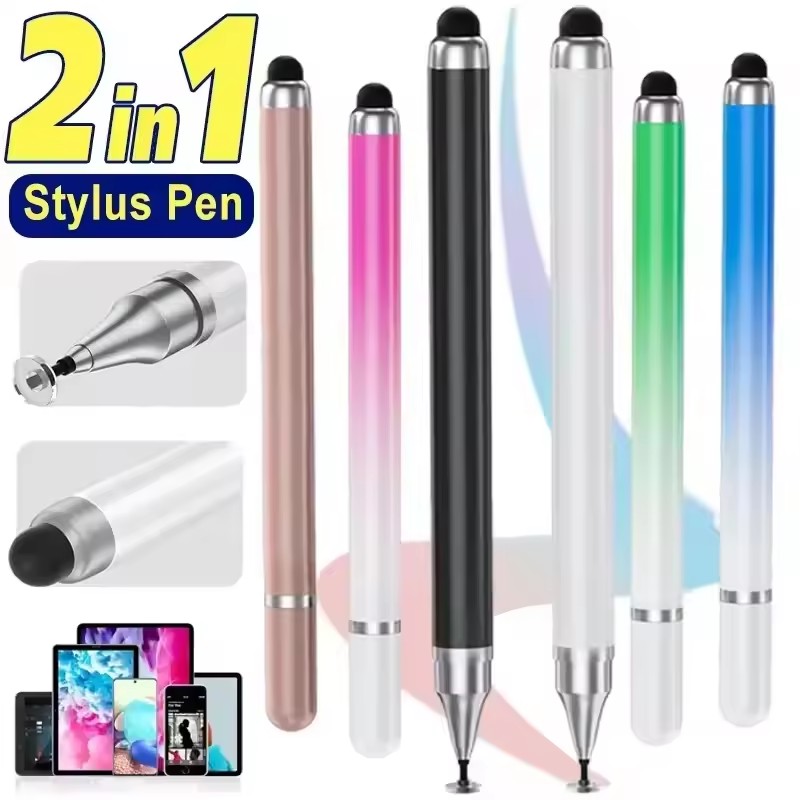 Ipad Pencil Stylus - ปากกาสไตลัสอเนกประสงค์ 2 in 1 สำหรับแท็บเล็ต โทรศัพท์มือถือ