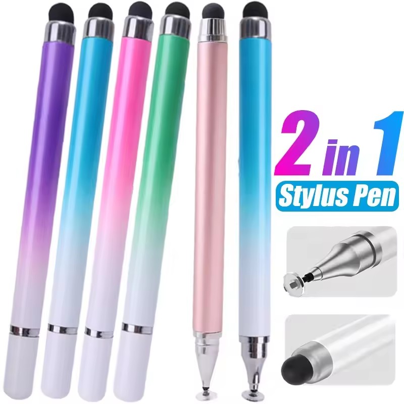 2 in 1 Universal ปากกาสไตลัสสํ - Drawing Tablet Pen Accessories บทวิจารณ์และราคา