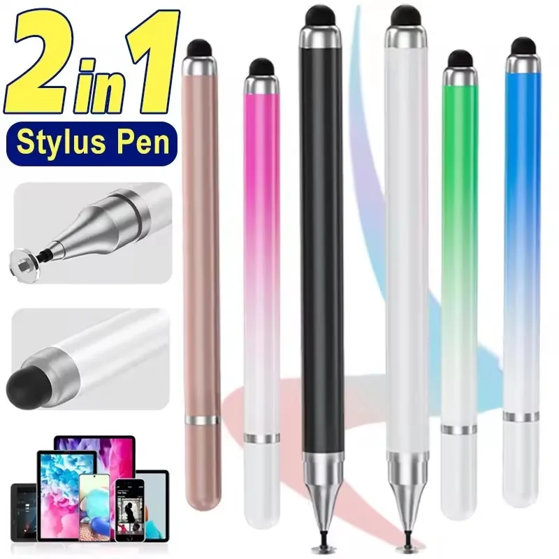2 in 1 Universal ปากกาสไตลัสสํ - Drawing Tablet Pen Accessories บทวิจารณ์และราคา