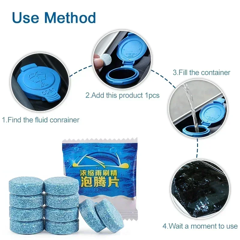 2/100 ชิ้น น้ำยาทำความสะอาดกระ - Tablet Car Accessories บทวิจารณ์และราคา