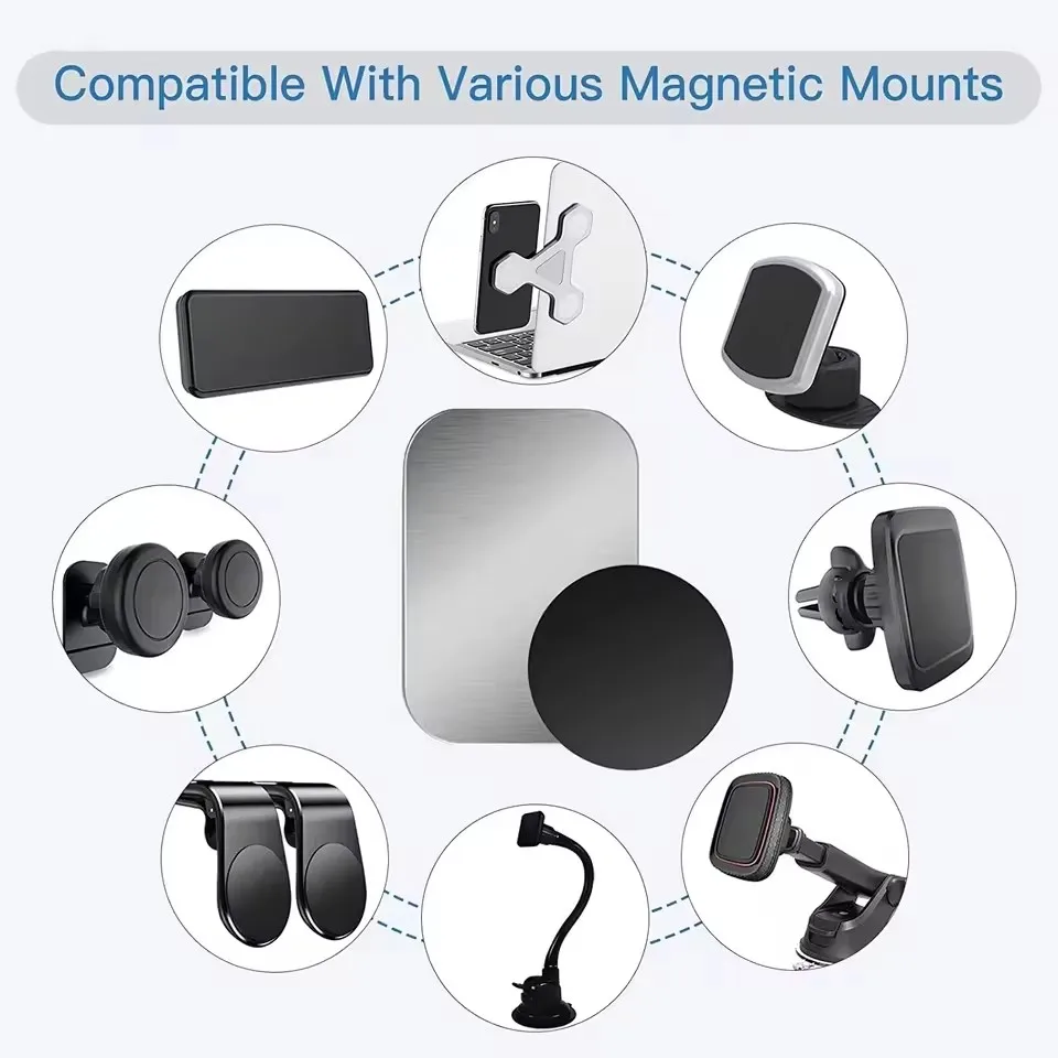 แผ่นโลหะสำหรับที่ยึดโทรศัพท์ใน - Tablet Car Accessories บทวิจารณ์และราคา