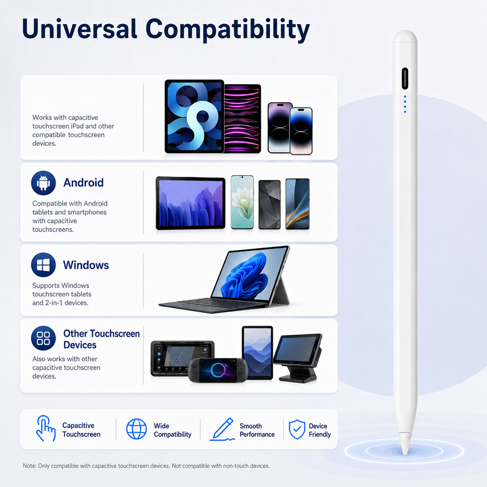 ปากกาสไตลัสอเนกประสงค์สำหรับแอ - Samsung Tablet Accessories Pen บทวิจารณ์และราคา