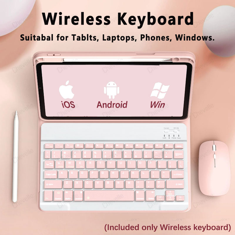 คีย์บอร์ดไร้สายที่รองรับบลูทูธ - Tablet Accessories Keyboard บทวิจารณ์และราคา