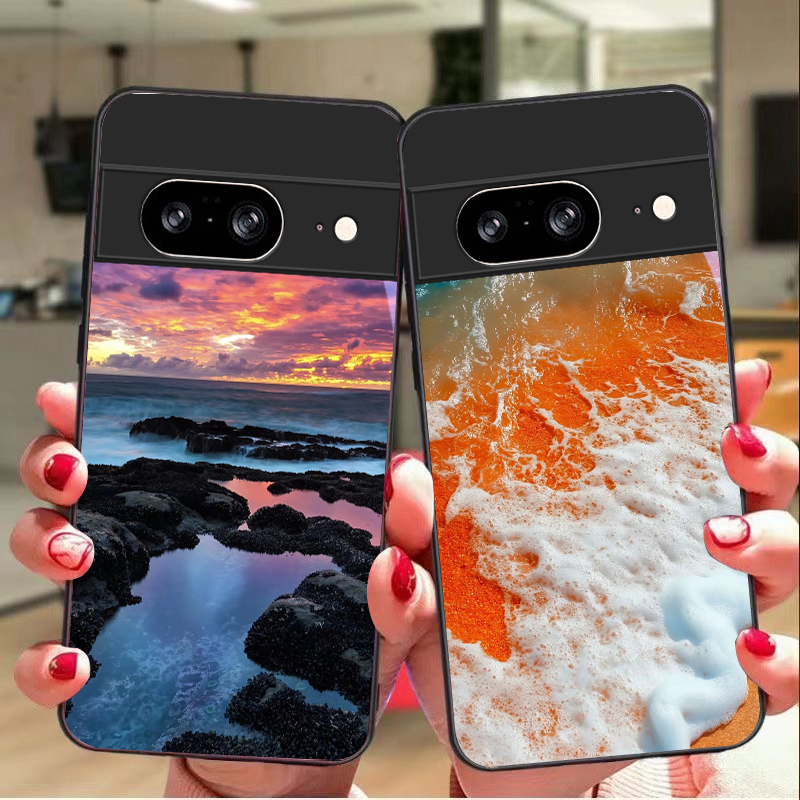 ทิวทัศน์พระอาทิตย์ตกชายฝั่งสำห - Google Pixel 9 Pro บทวิจารณ์และราคา