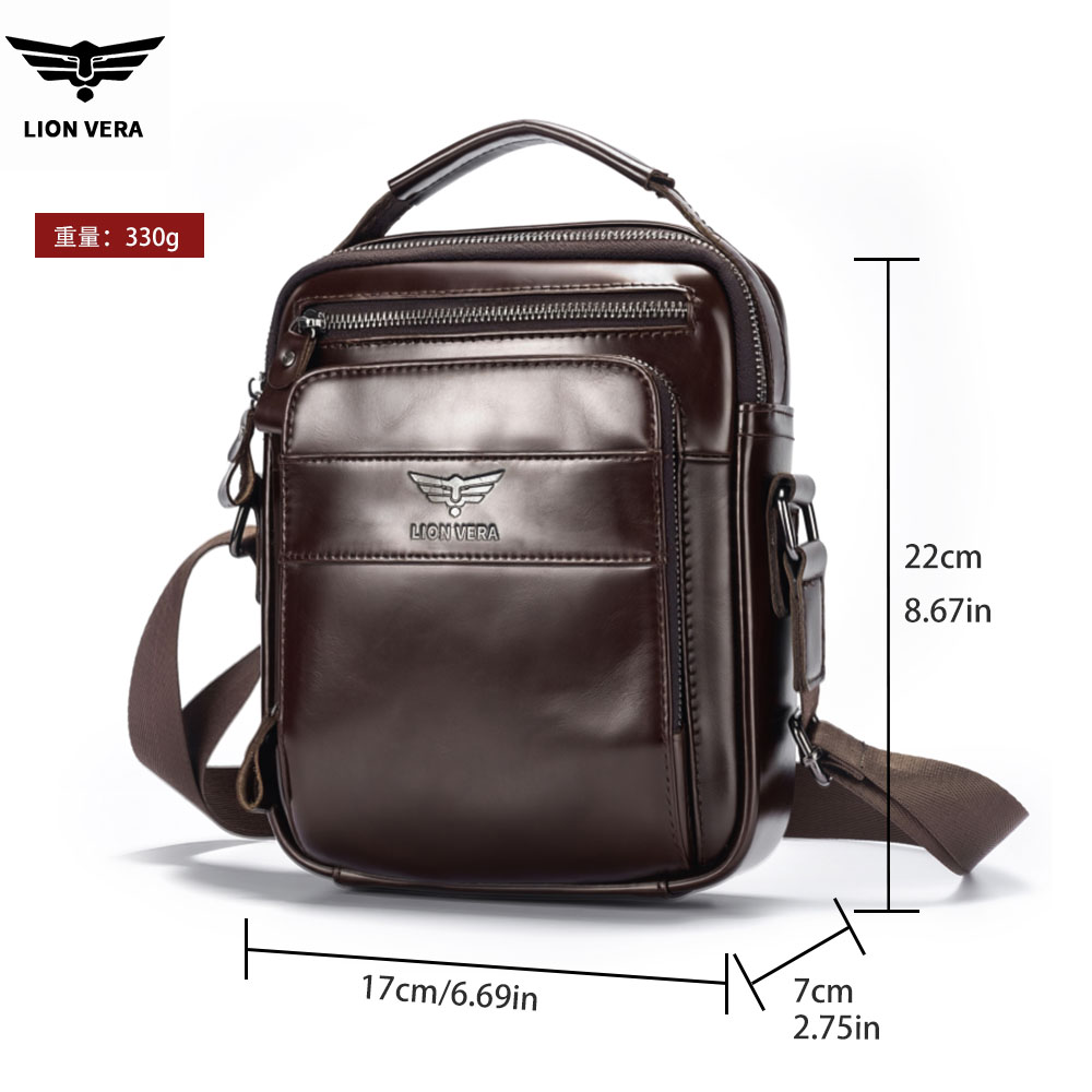 กระเป๋าหนังแท้สำหรับผู้ชาย LIO - Tablet Shoulder Bag บทวิจารณ์และราคา