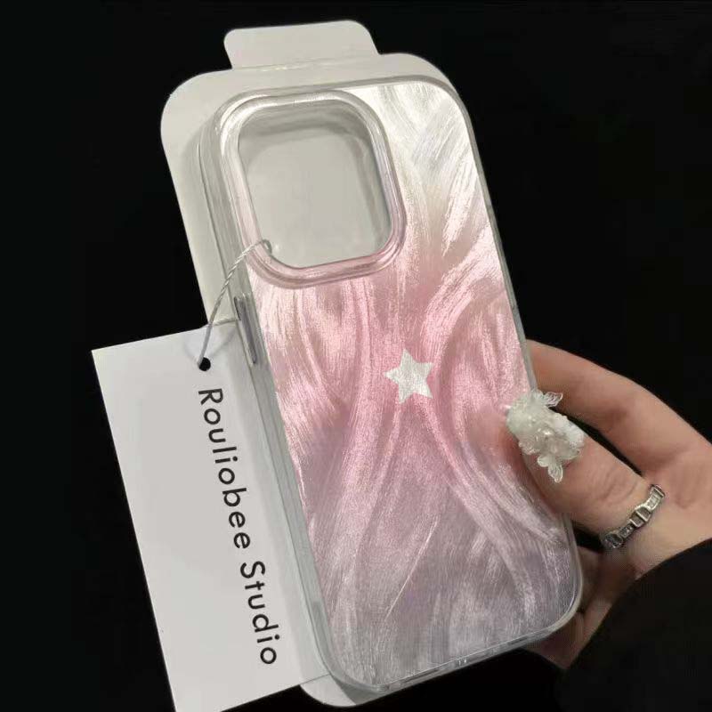 เคสลายหัวใจสีชมพูไล่เฉดแบบเรีย - Samsung Galaxy A55 บทวิจารณ์และราคา