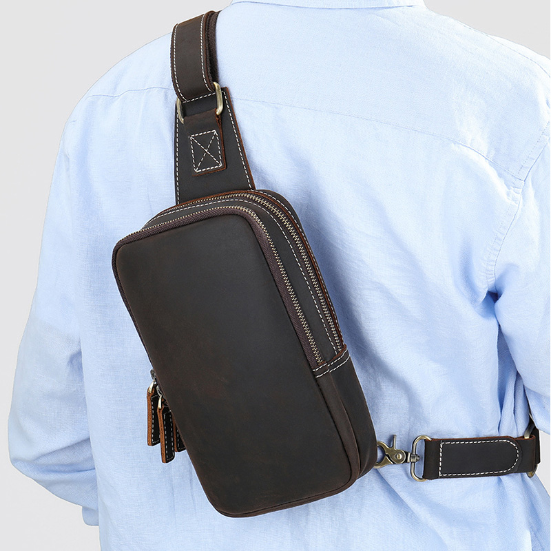 ของแท้หนังผู้ชายกระเป๋าผู้หญิง - Tablet Shoulder Bag บทวิจารณ์และราคา